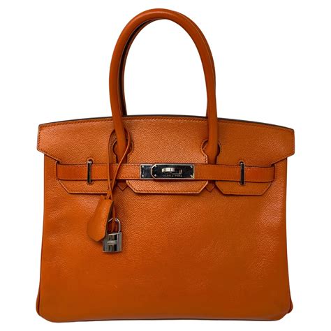 birkin bag hermes orange|Hermes bag orange price.